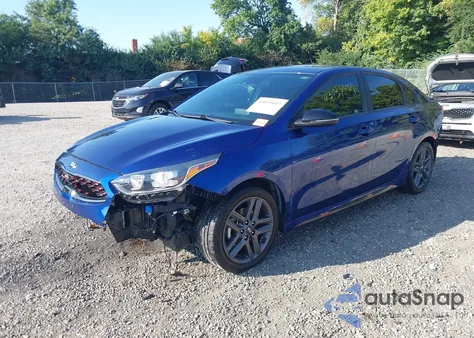 2021 Kia Forte Gt Line из США, поврежденный, VIN 3KPF34AD3ME308531